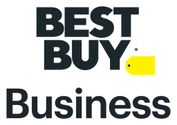 Best Buy logo, black version, on a transparent background