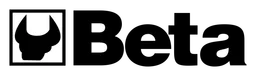 Beta logo, black wordmark version, on a transparent background