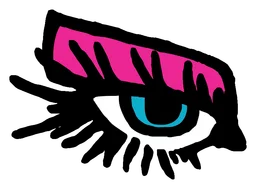 Betsey Johnson logo, horizontal version, on a transparent background