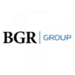 BGR logo, white icon version, on a transparent background