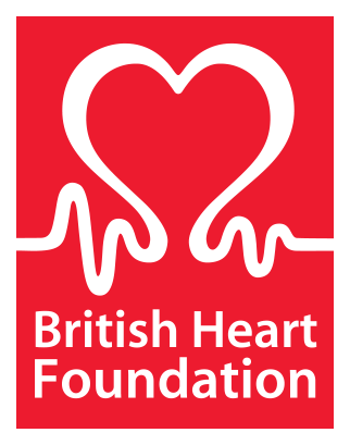 BHF logo, horizontal version, on a transparent background