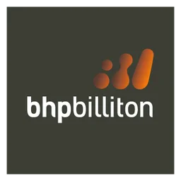 BHP Billiton logo, black icon version, on a transparent background