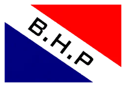BHP Billiton logo, horizontal version, on a transparent background