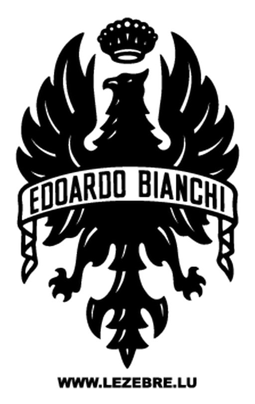 Bianchi logo, black version, on a transparent background