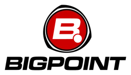 Bigpoint logo, horizontal version, on a transparent background