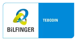 Bilfinger logo, horizontal version, on a transparent background