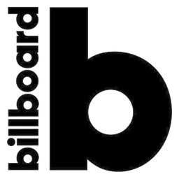 Logo de Billboard, versión icono negro, sobre fondo transparente