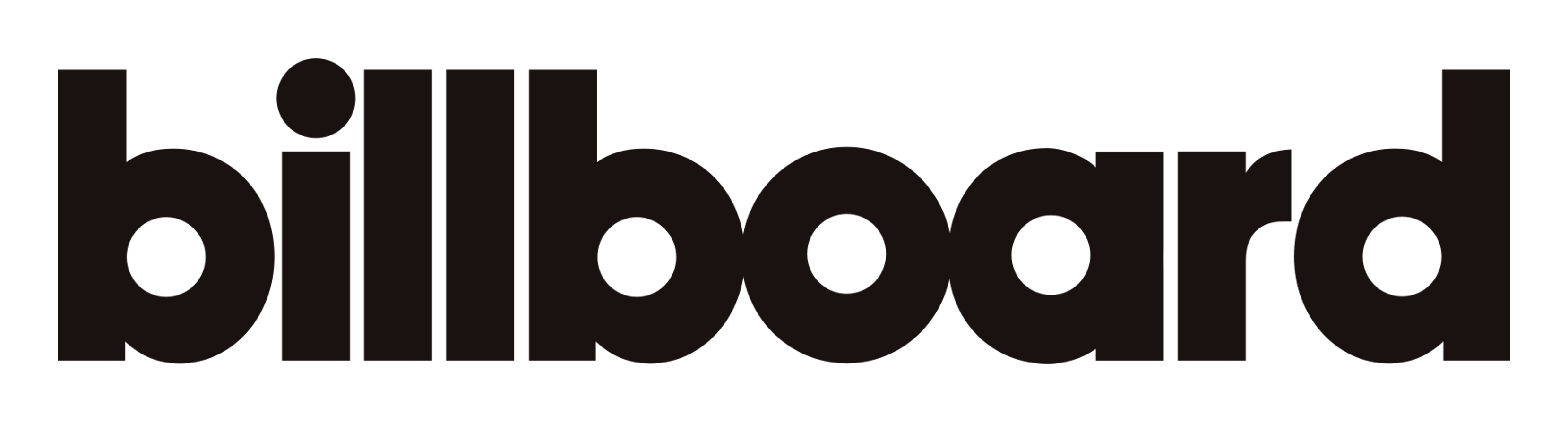 Logo de Billboard sobre fondo transparente