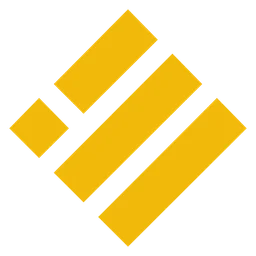 Binance logo, icon version, on a transparent background