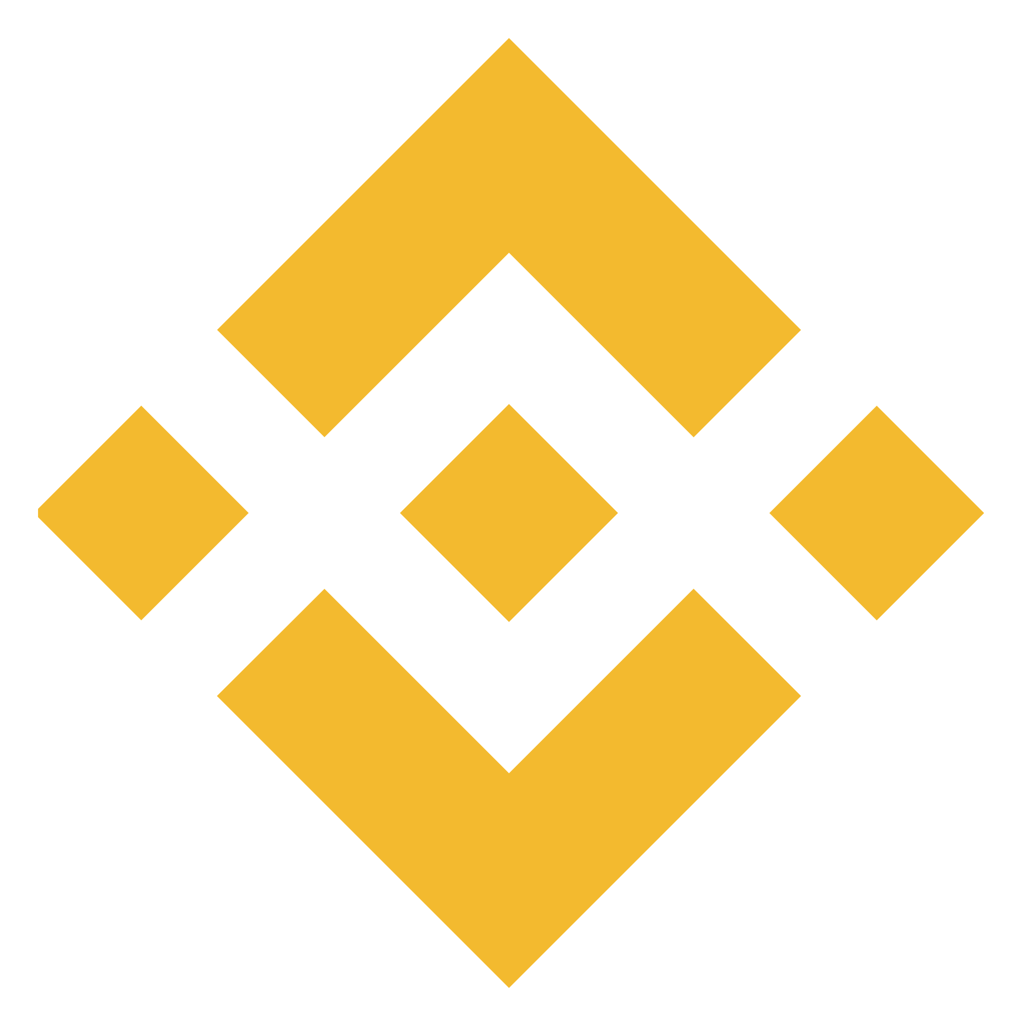 Binance logo on a transparent background