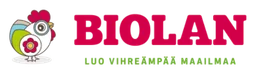 Biolan logo, wordmark version, on a transparent background