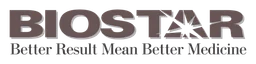 Biostar logo, monochrome wordmark version, on a transparent background