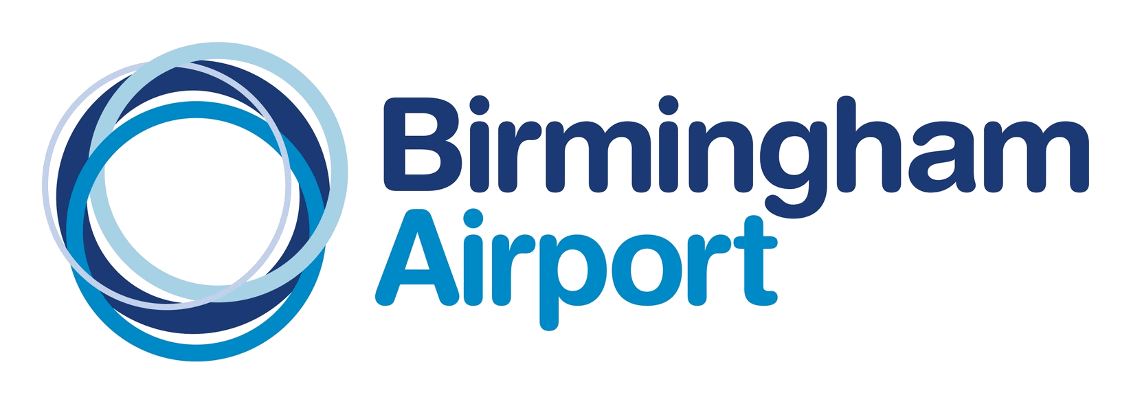 Birmingham Airport logo on a transparent background
