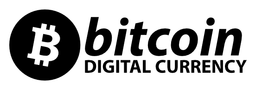 Bitcoin Plus logo, black wordmark version, on a transparent background