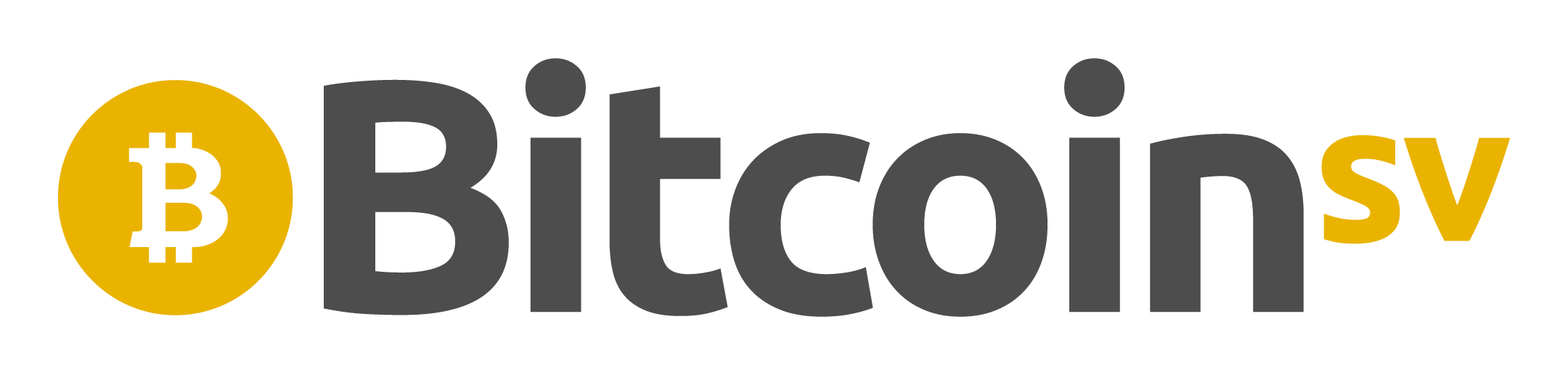 Bitcoin SV logo on a transparent background