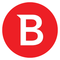 Logo de Bitdefender, versión icono, sobre fondo transparente