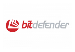 Logo de Bitdefender, versión logotipo, sobre fondo transparente