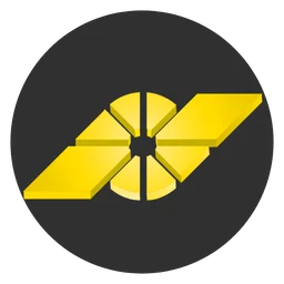 Bitshares logo, icon version, on a transparent background