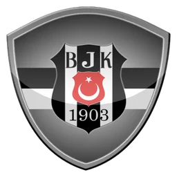 BJK logo, monochrome icon version, on a transparent background