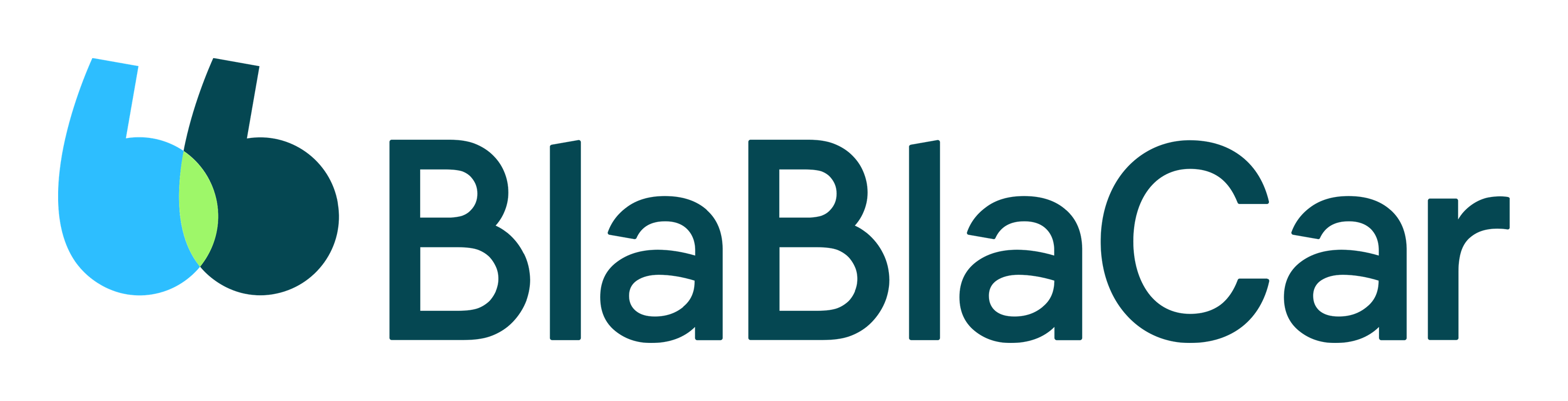 Blablacar logo on a transparent background