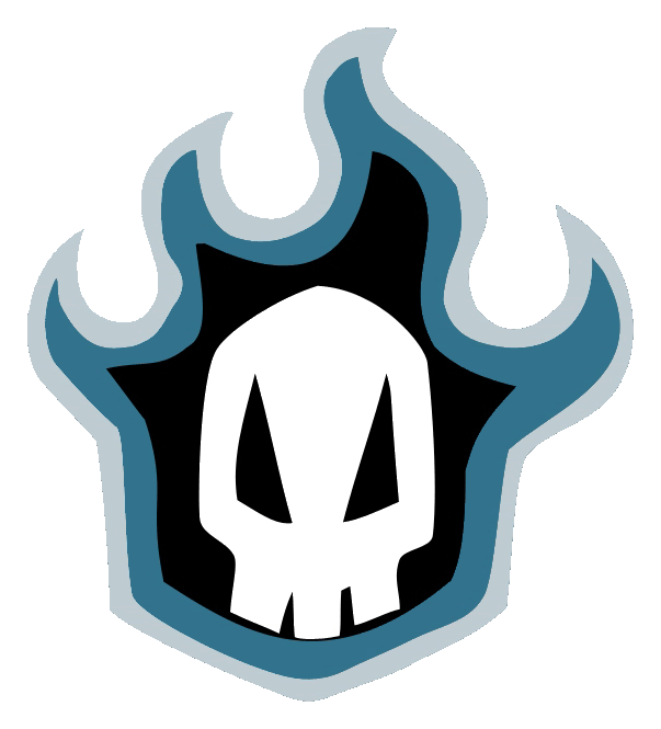 Bleach logo, icon version, on a transparent background