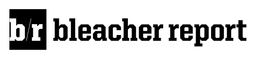 Bleacher Report logo, black wordmark version, on a transparent background