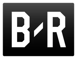 Bleacher Report logo, monochrome version, on a transparent background