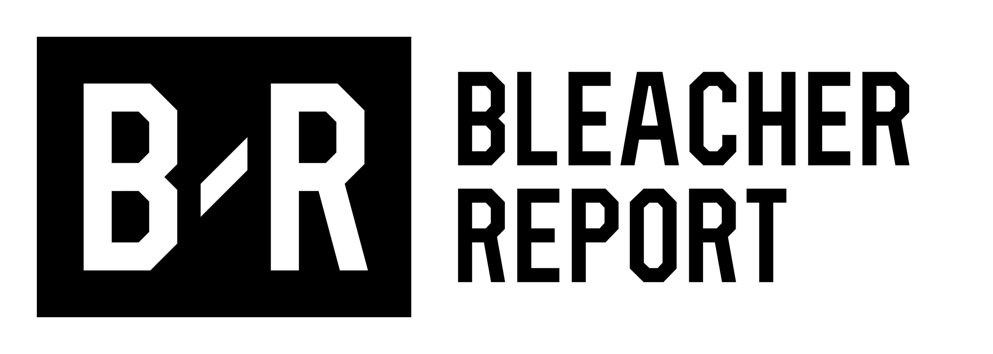 Bleacher Report logo on a transparent background