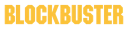 Blockbuster logo, wordmark version, on a transparent background