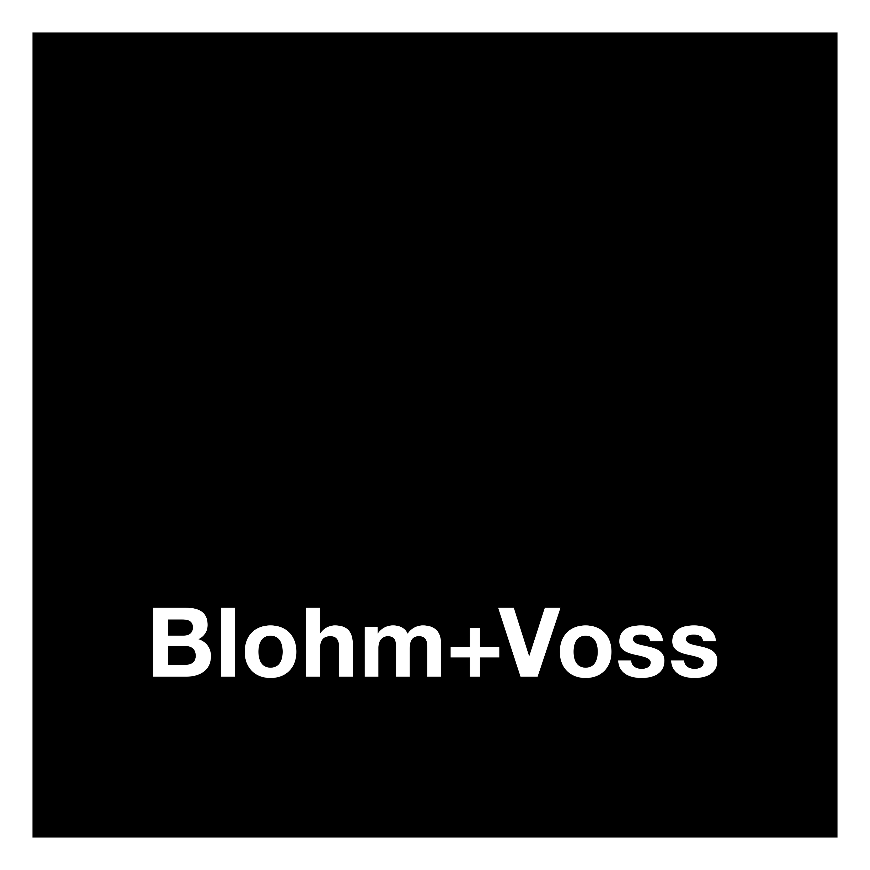 Blohm Voss logo on a transparent background