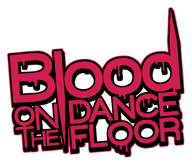 Blood on the Dance Floor logo, icon version, on a transparent background