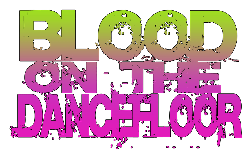 Blood on the Dance Floor logo on a transparent background