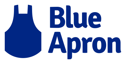 Blue Apron logo on a transparent background