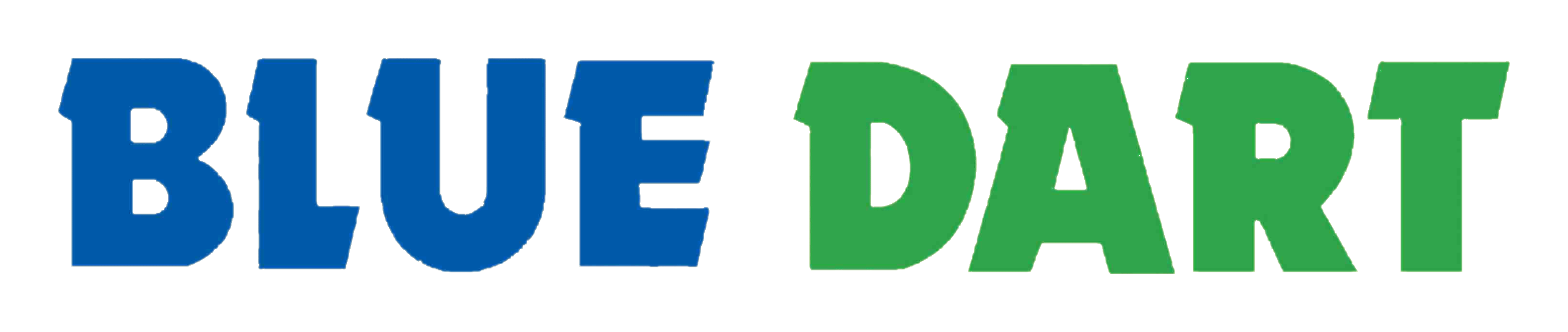 Blue Dart logo on a transparent background