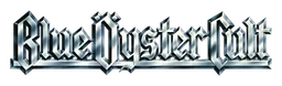 Blue Oyster Cult logo, monochrome wordmark version, on a transparent background