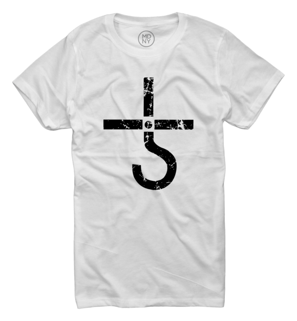 Blue Oyster Cult logo, white icon version, on a transparent background