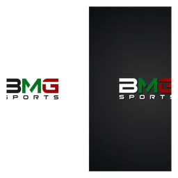 BMG logo, black icon version, on a transparent background