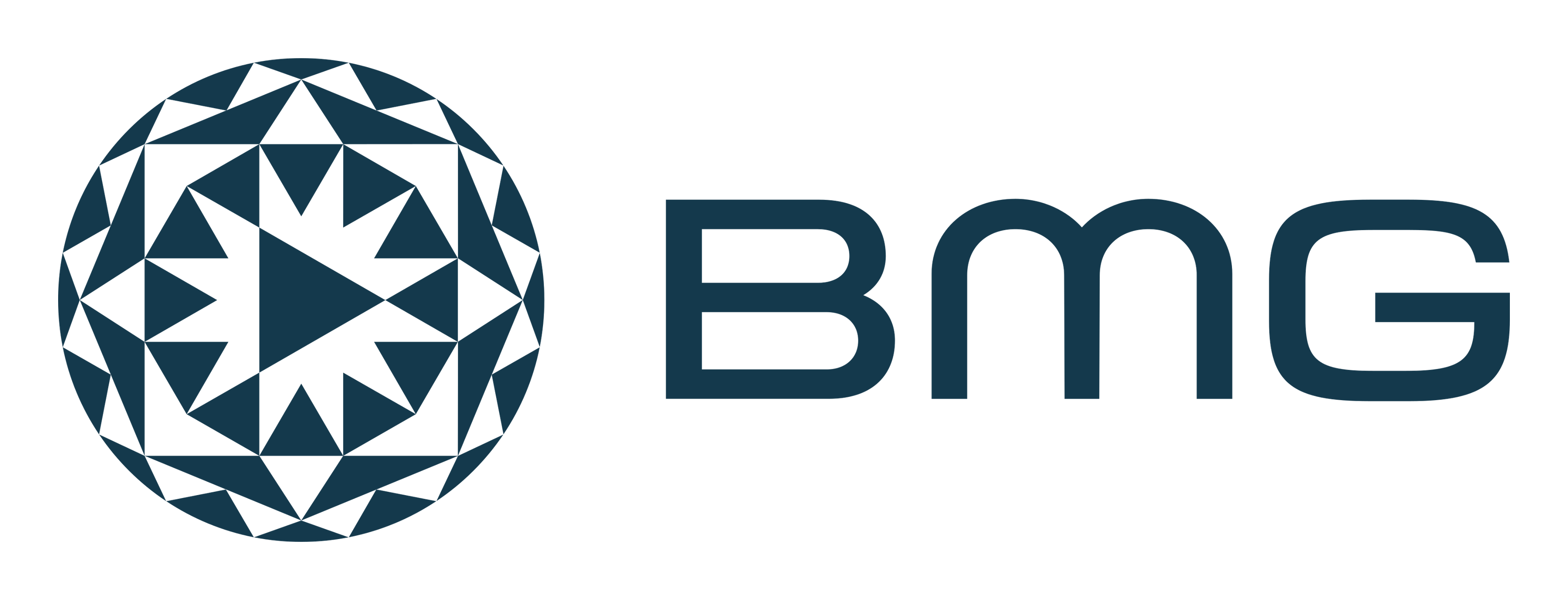 BMG logo on a transparent background