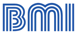 Bmi logo, horizontal version, on a transparent background