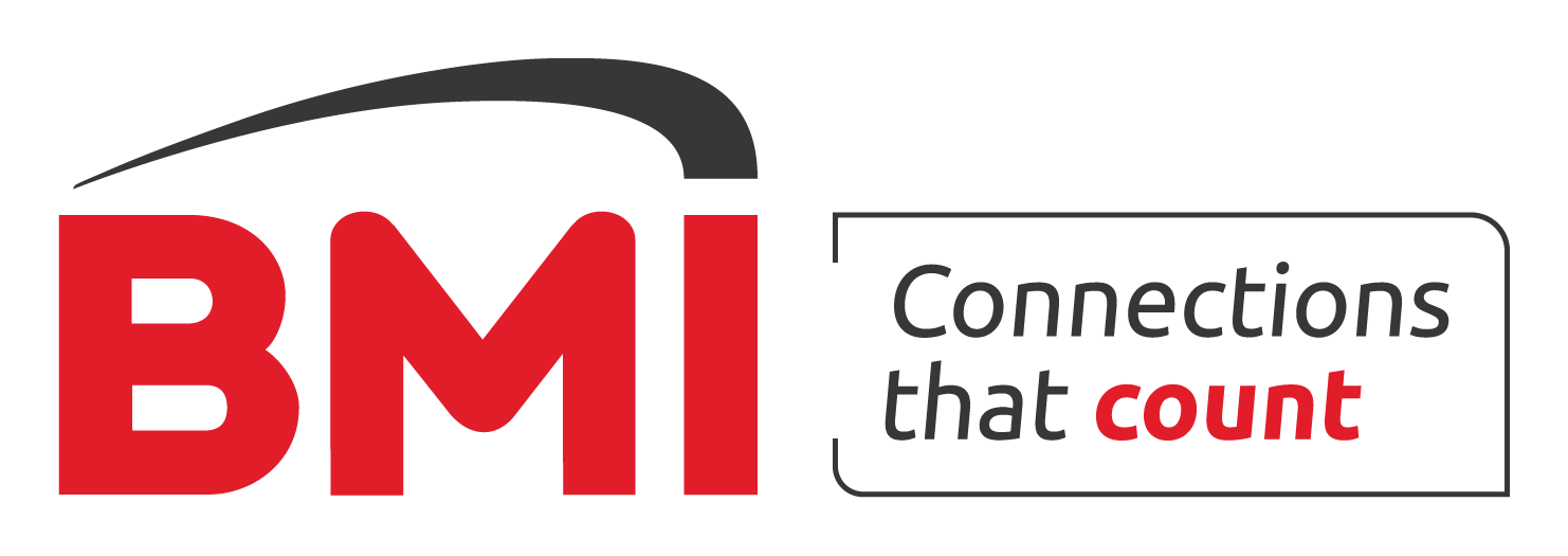 Bmi logo on a transparent background