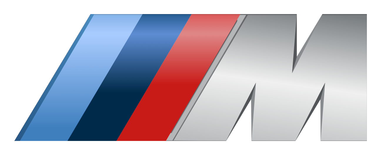 BMW M Series logo on a transparent background