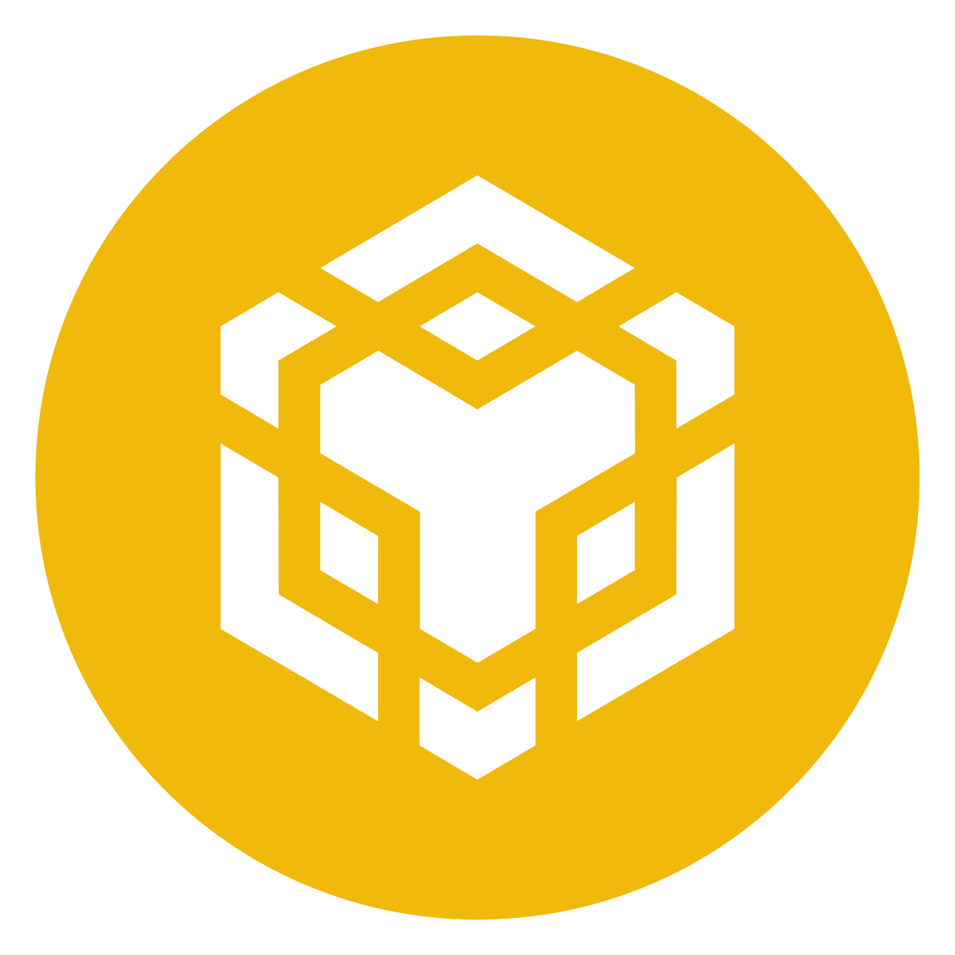 BNB logo on a transparent background
