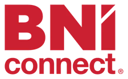 BNI logo, horizontal version, on a transparent background