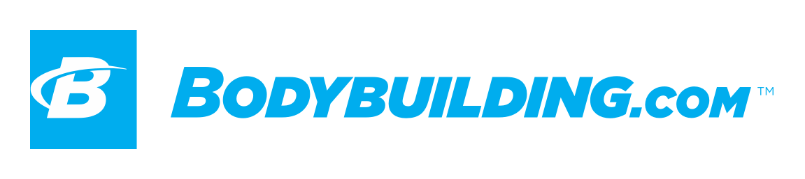 Bodybuilding Com logo on a transparent background