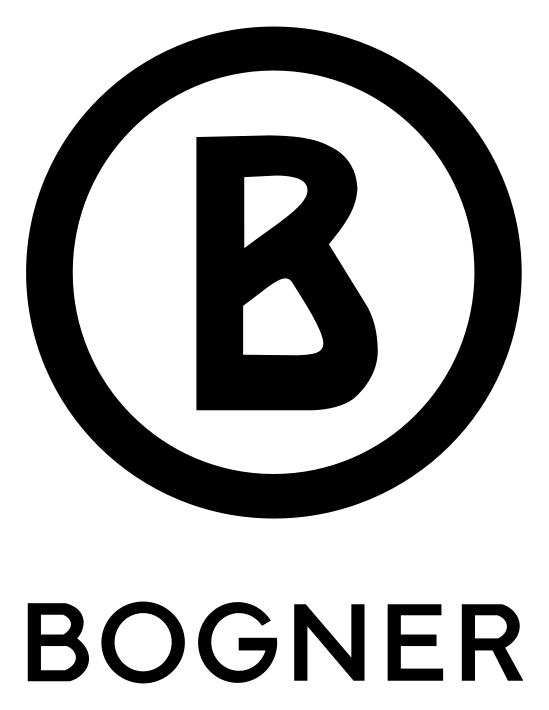 Bogner Jeans logo, black version, on a transparent background