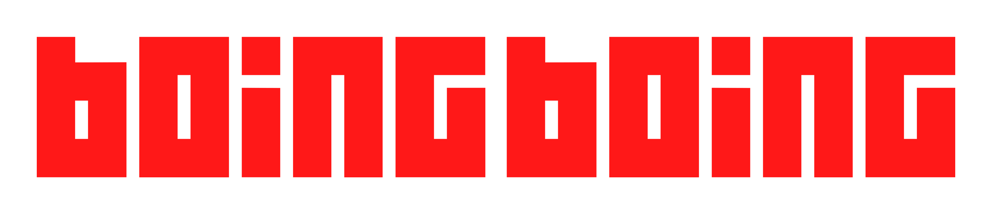Boing Boing logo on a transparent background