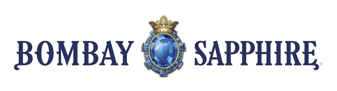 Bombay Sapphire logo on a transparent background