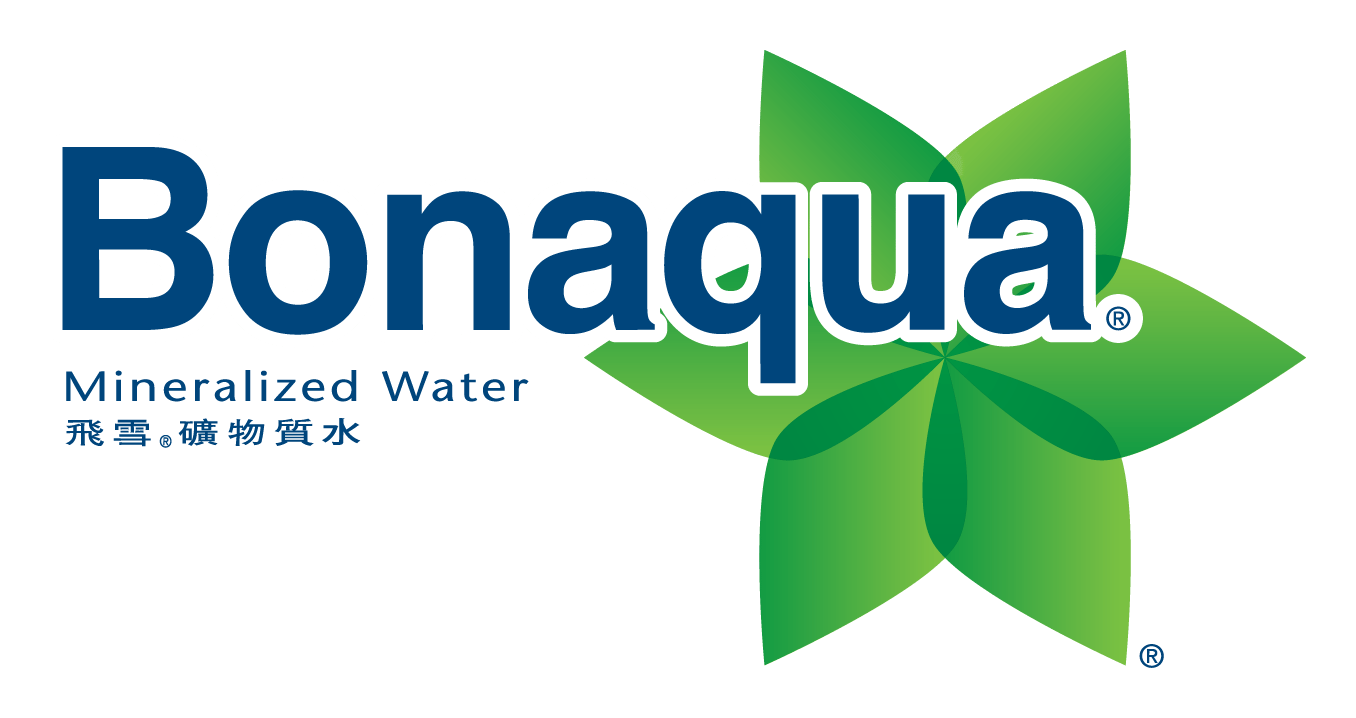 Bonaqua logo on a transparent background