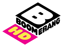 Boomerang logo, horizontal version, on a transparent background