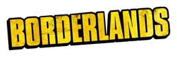 Borderlands logo, wordmark version, on a transparent background